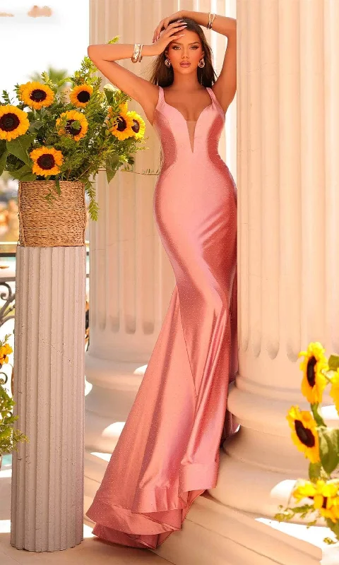 Clarisse 811139 - Plunging Sweetheart Evening Dress