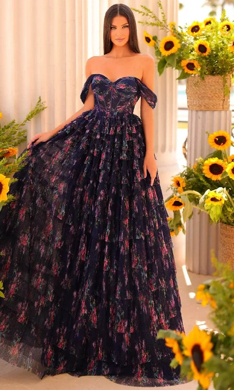 Clarisse 811187 - Sweetheart Prom Dress with Detachable Straps